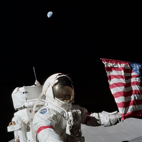 A Flag on the Moon: We Came in Peace for All Mankind